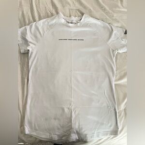 Alphalete White Short Sleeve Men's Tee